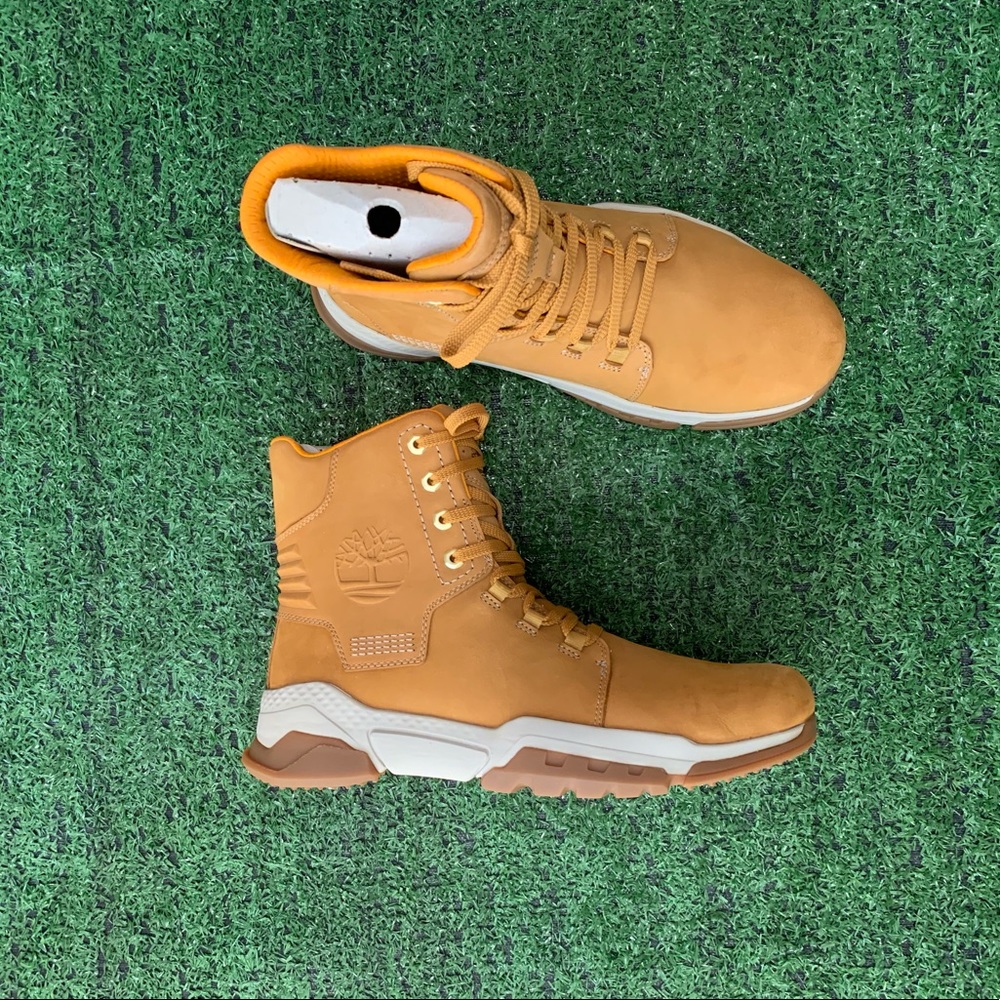 TIMBERLAND MENS CITYFORCE NUBUCK LEATHER BOOTS - Picture 2 of 6